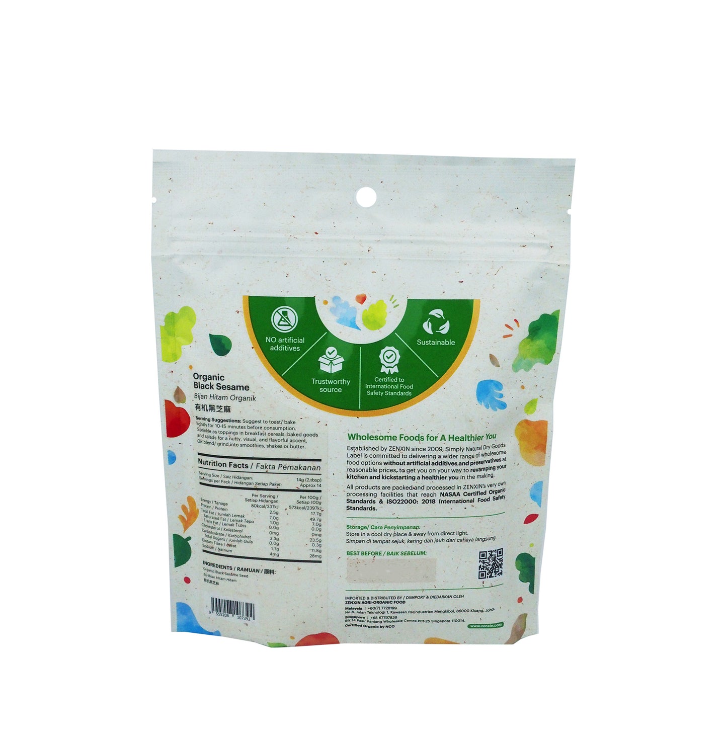Organic Black Sesame 200g