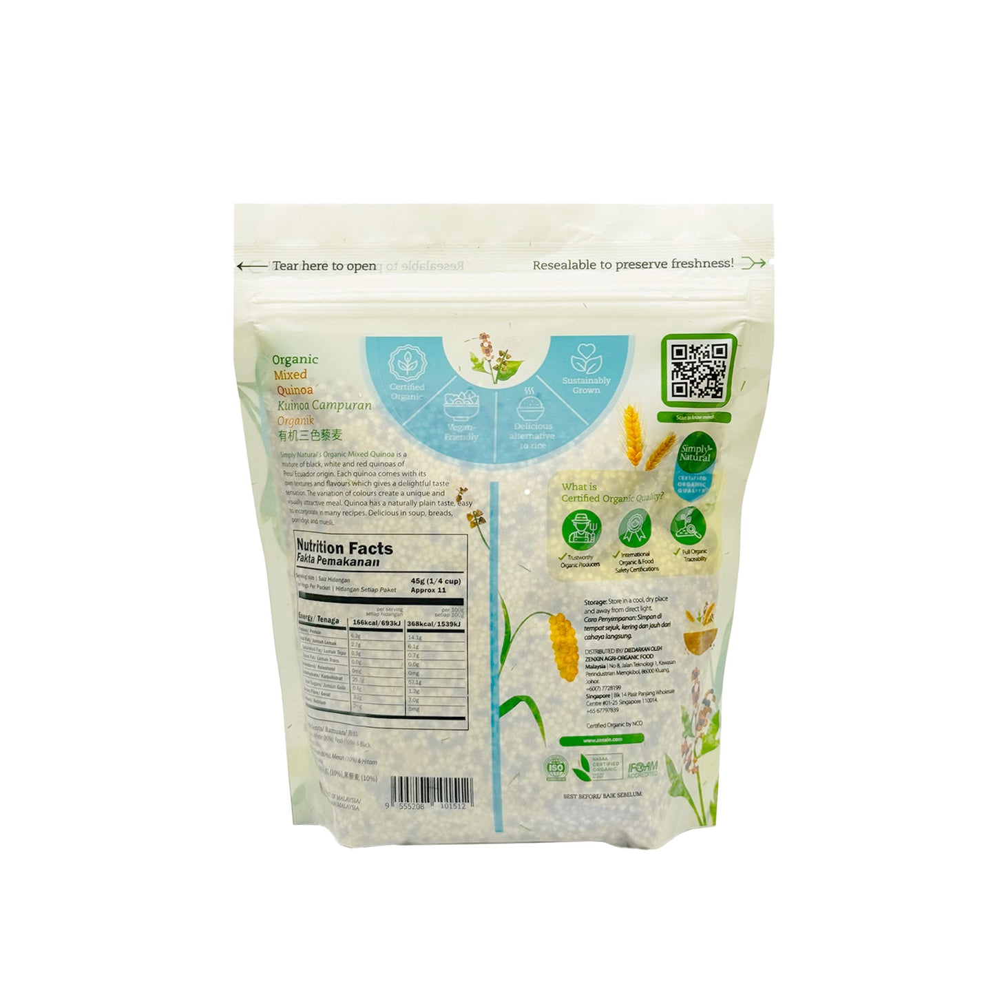 Organic Mixed Quinoa 500g