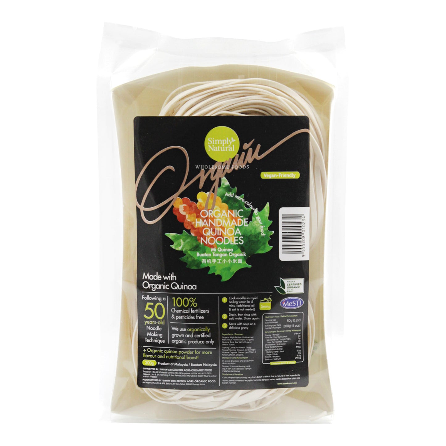 Organic Handmade Quinoa Noodle 200g
