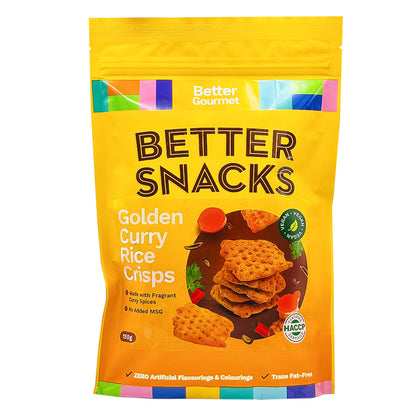 BG Golden Curry Rice Crisps 150g