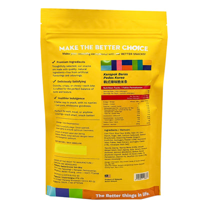 BG Korean Spicy Penne Cracker 150g