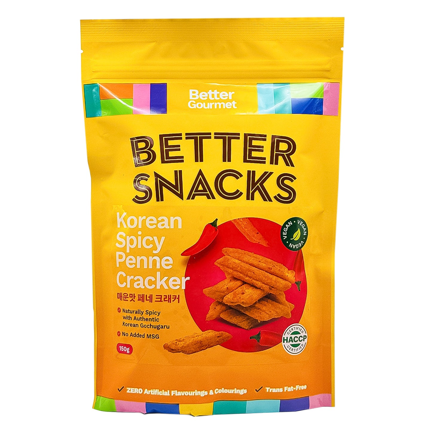 BG Korean Spicy Penne Cracker 150g