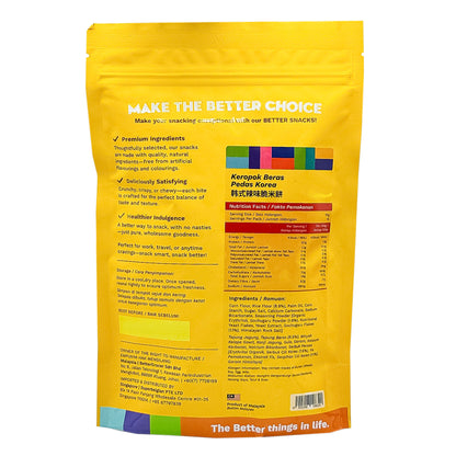 BG Korean Spicy Rice Crisps 150g