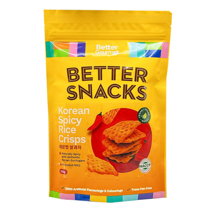 BG Korean Spicy Rice Crisps 150g