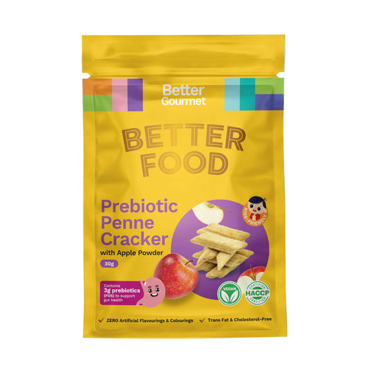 Prebiotics Penne Cracker w Apple Powder 30g