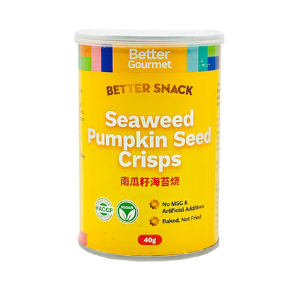 BG Pumpkin Seed Seaweed Crisps 40g