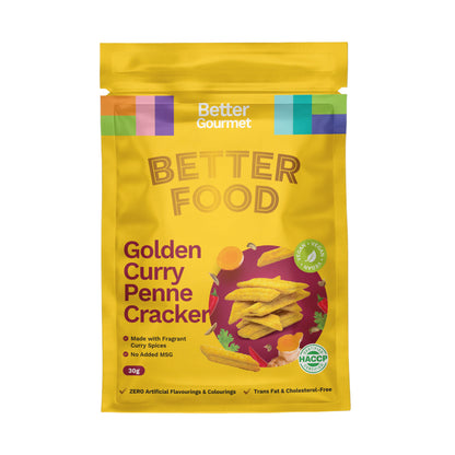 BG Golden Curry Penne Cracker  30g Small Pack