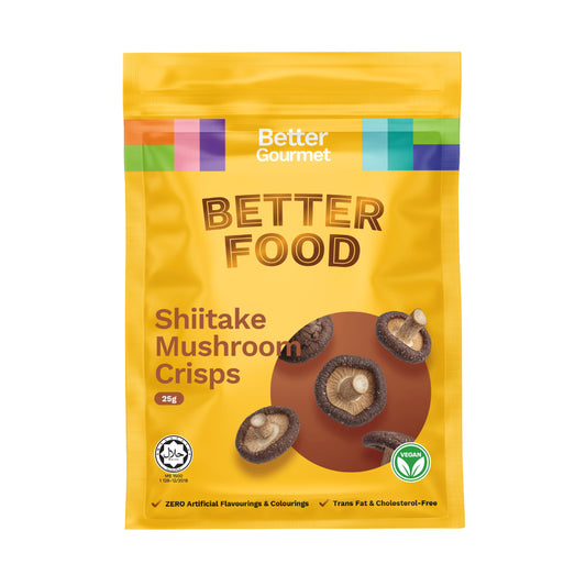 BG Shiitake Mushroom Crisps 25g Small Pack