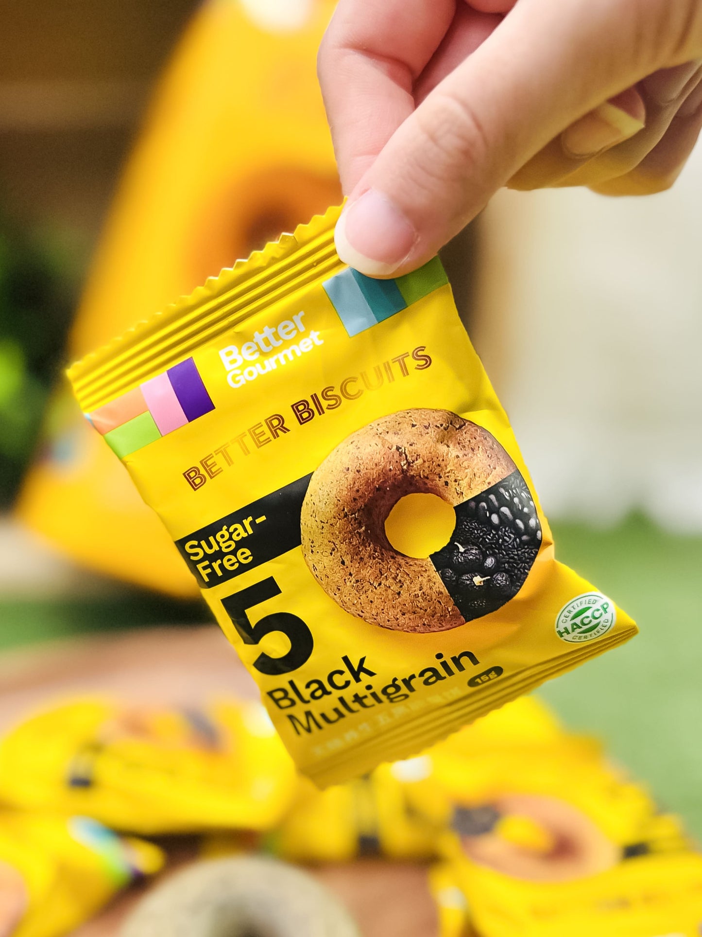 BG 5 Black Multigrain Biscuits 180g
