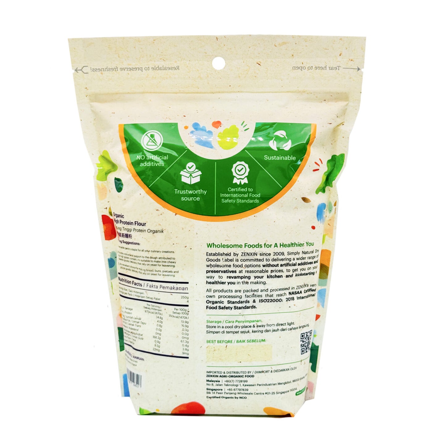 Organic High Protein Flour 1kg