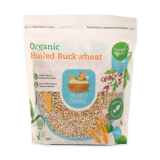 Organic Hulled Buckwheat 500g