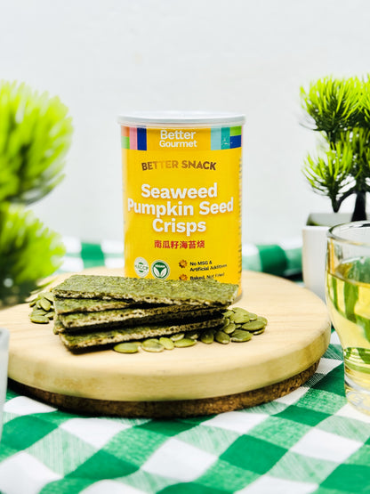 BG Pumpkin Seed Seaweed Crisps 40g