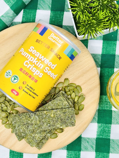 BG Pumpkin Seed Seaweed Crisps 40g