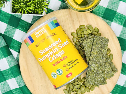 BG Pumpkin Seed Seaweed Crisps 40g