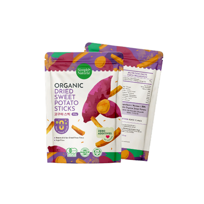 Organic Dried Sweet Potato Stick 50g