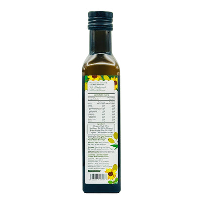 Cold Press Organic High Oleic Sunflower Olive Oil 250ml