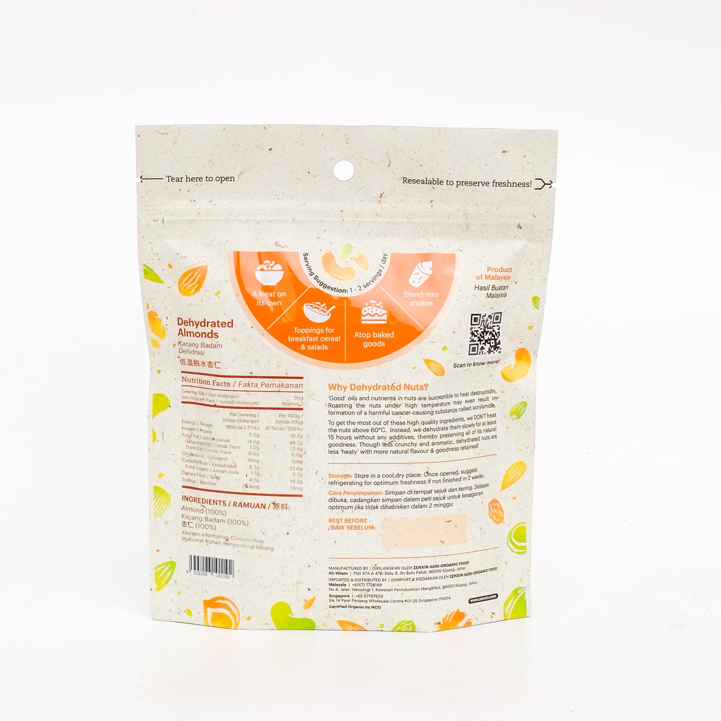 Dehydrated Almond 230g