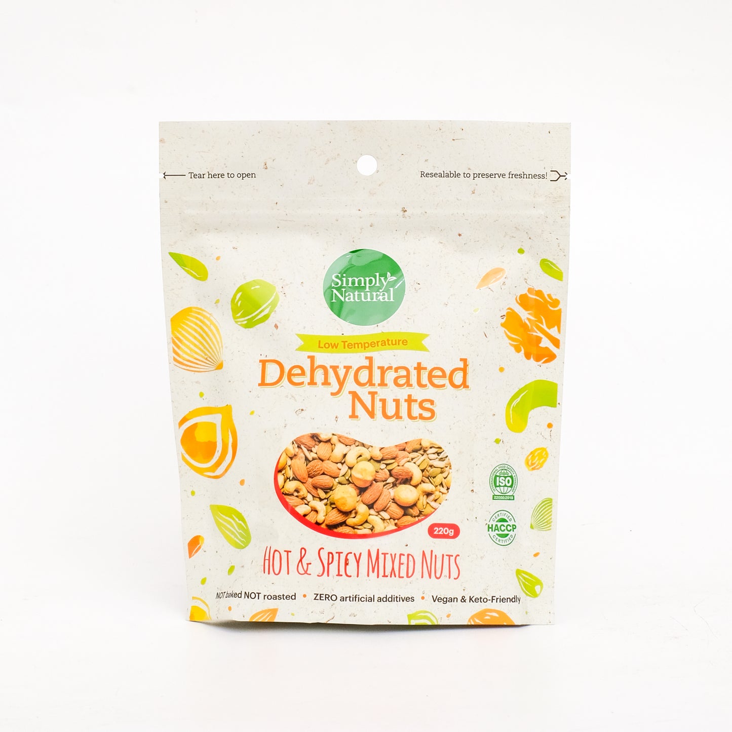 Dehydrated Hot N Spicy Mixed Nut 220g