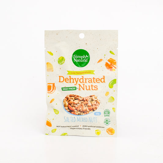 Dehydrated Salted Mixed Nuts 30g Daily Pack