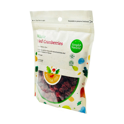 Dried Cranberries Whole 220g