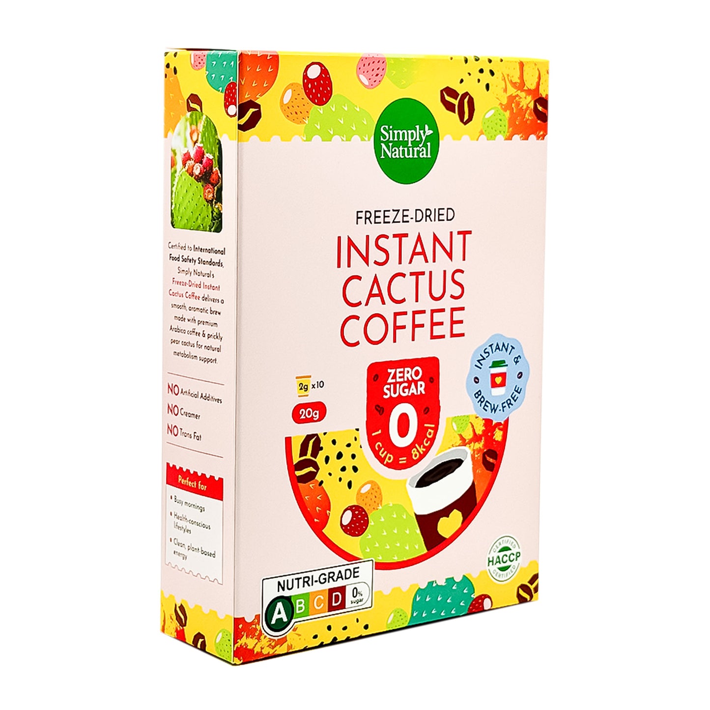 Freeze-Dried Instant Cactus Coffee 20g | 10xCups