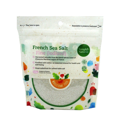 French Sea Salt Fine Iodine 200g