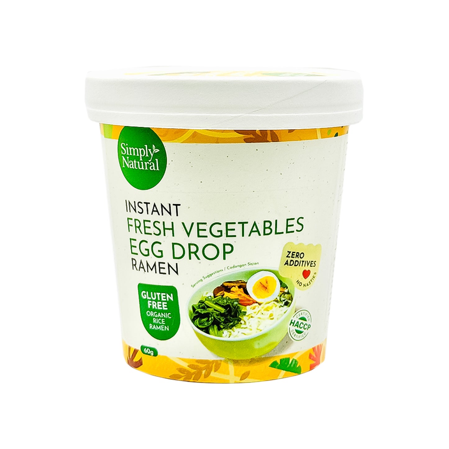 Instant Fresh Vegetables Egg Drop Ramen 60g