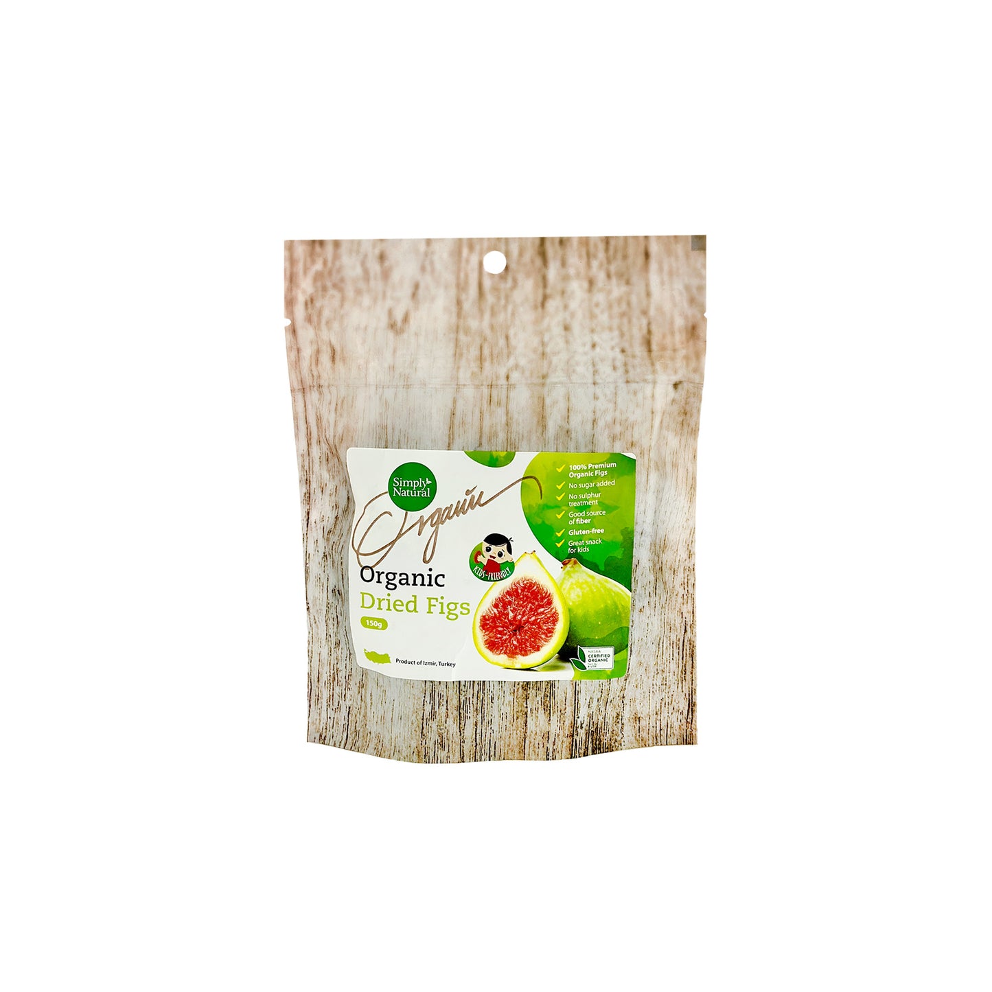 Organic Dried Smyrna Figs 150g
