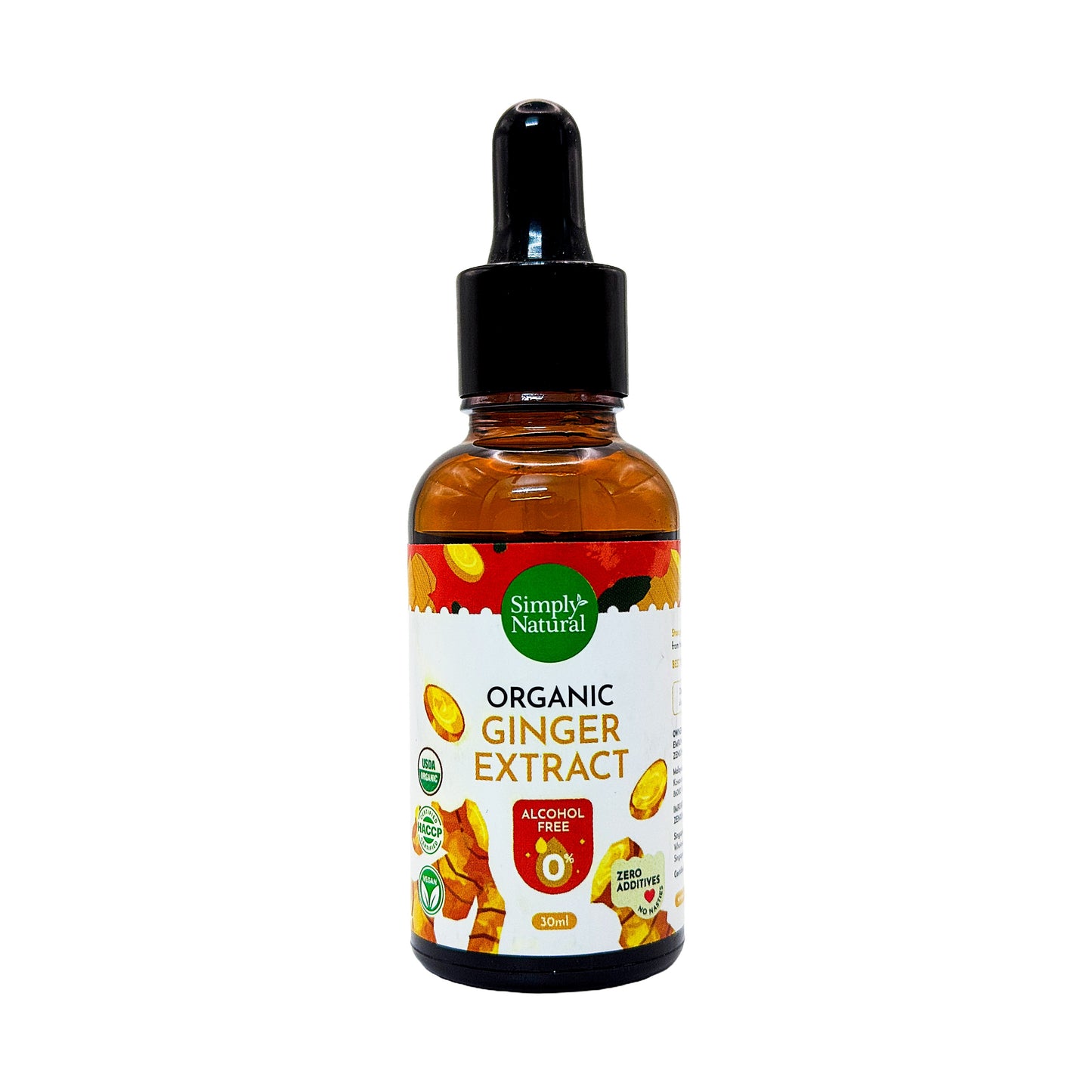 Organic Ginger Extract 30ml