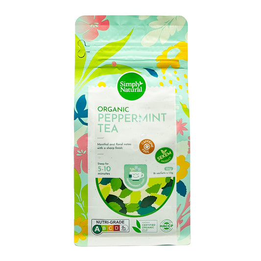 Organic Peppermint Tea 1.5gx16s