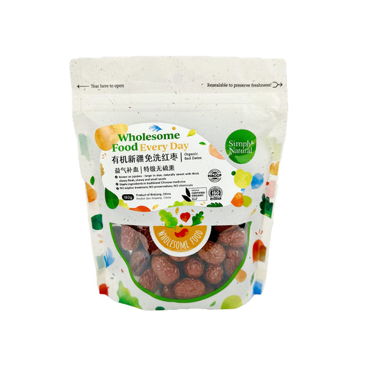 Organic Red Dates 180g