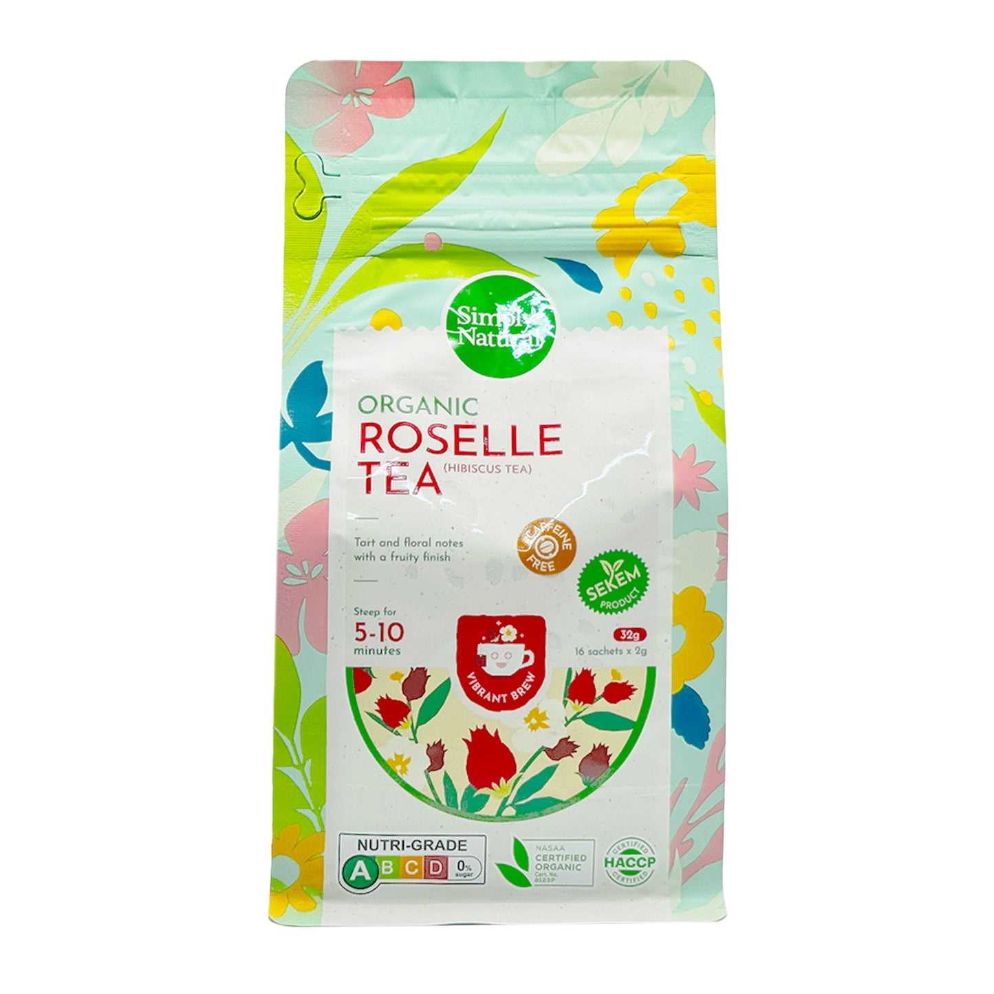 Organic Roselle Tea 2gx16s