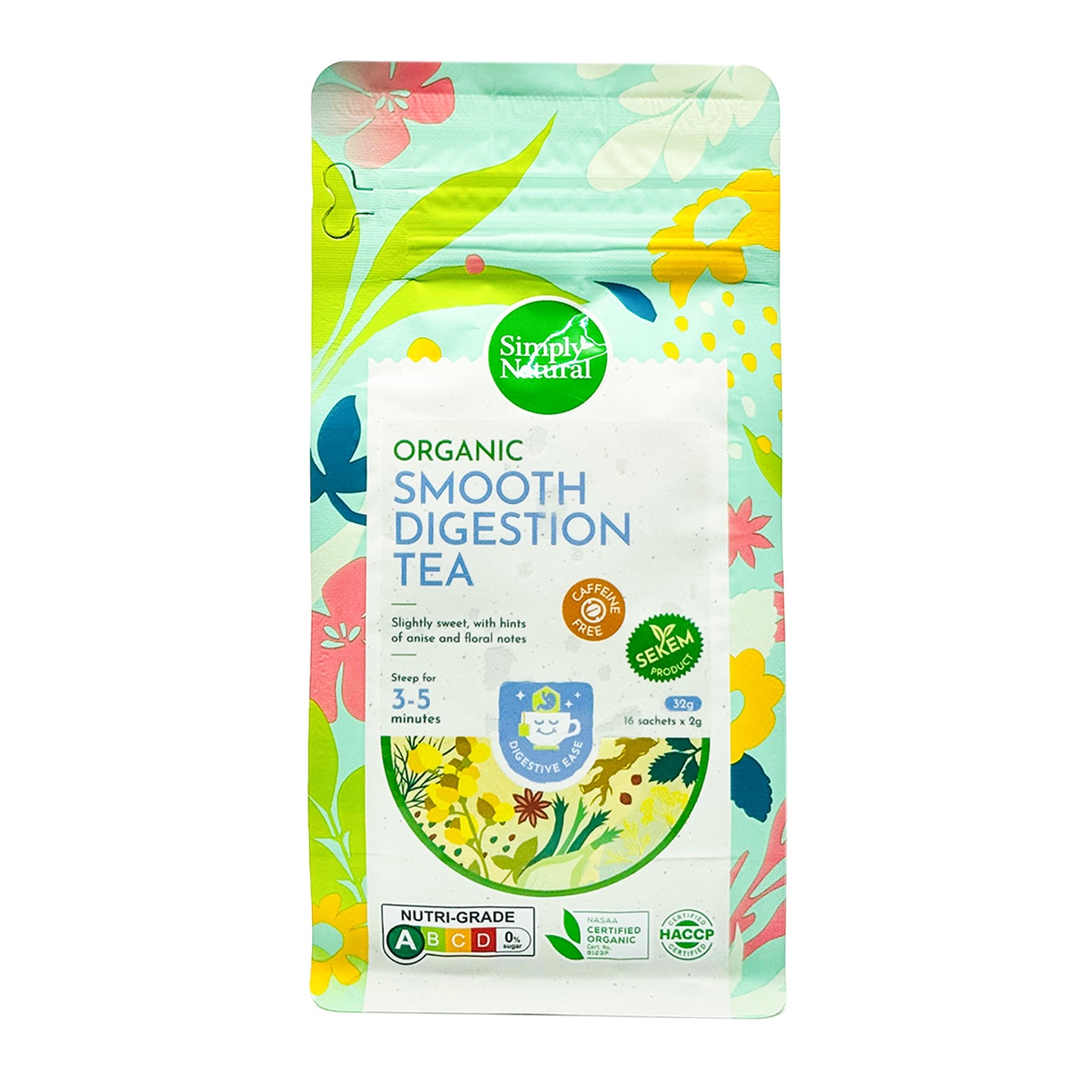 Organic Smooth Digestion Tea 2gx16s