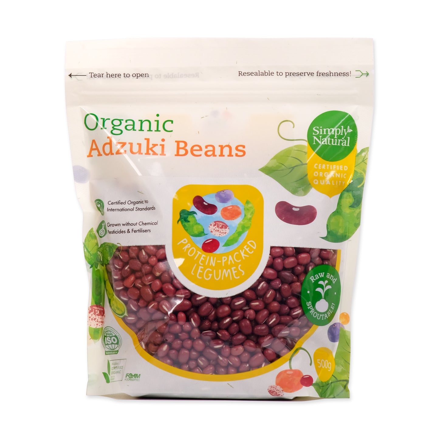Organic Adzuki Bean 500g