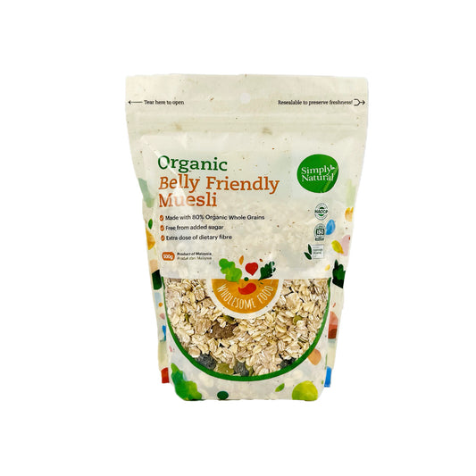 Organic Belly Friendly Muesli Oats 500g