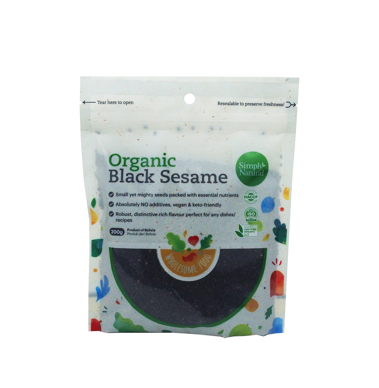 Organic Black Sesame 200g