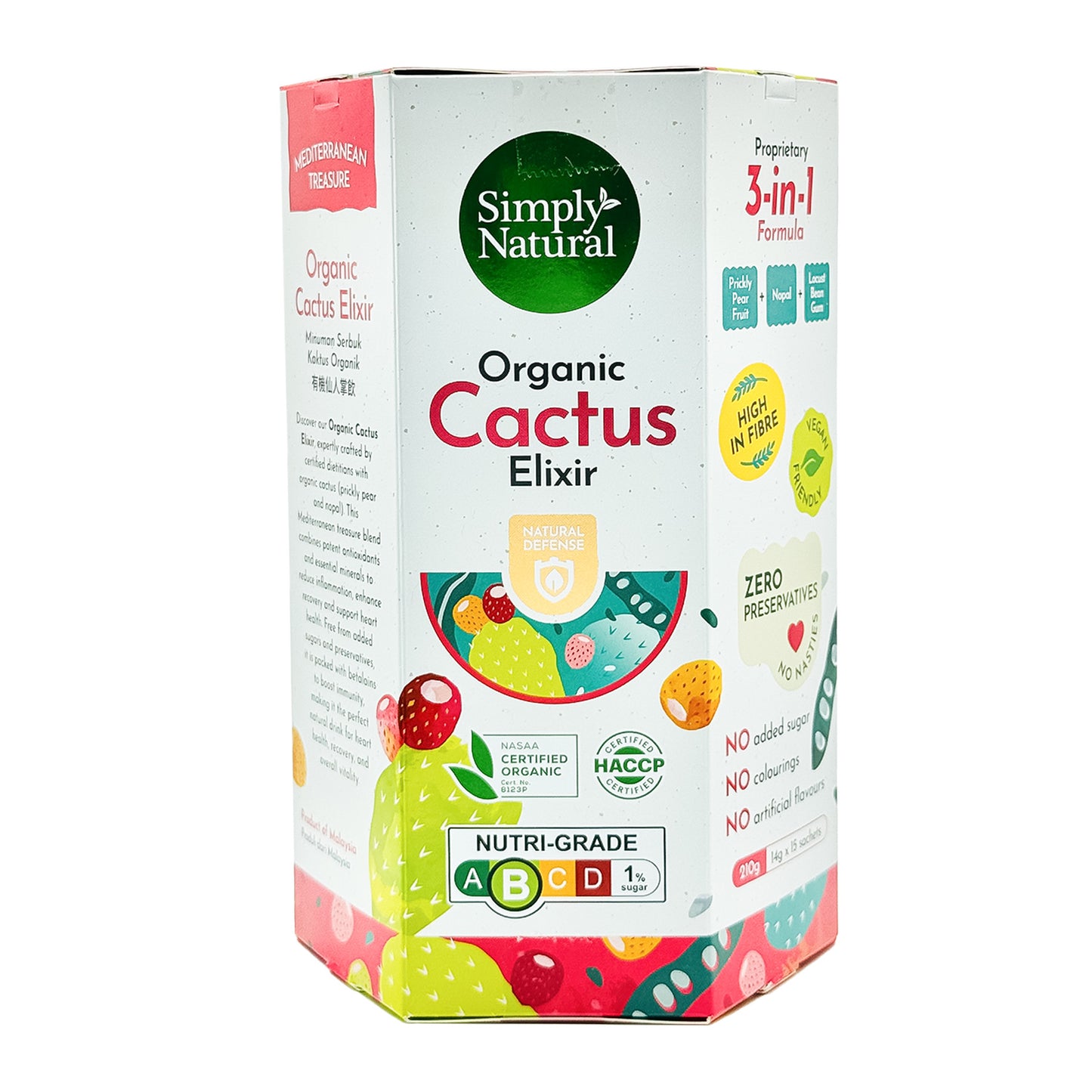 Organic Cactus Elixir 210g