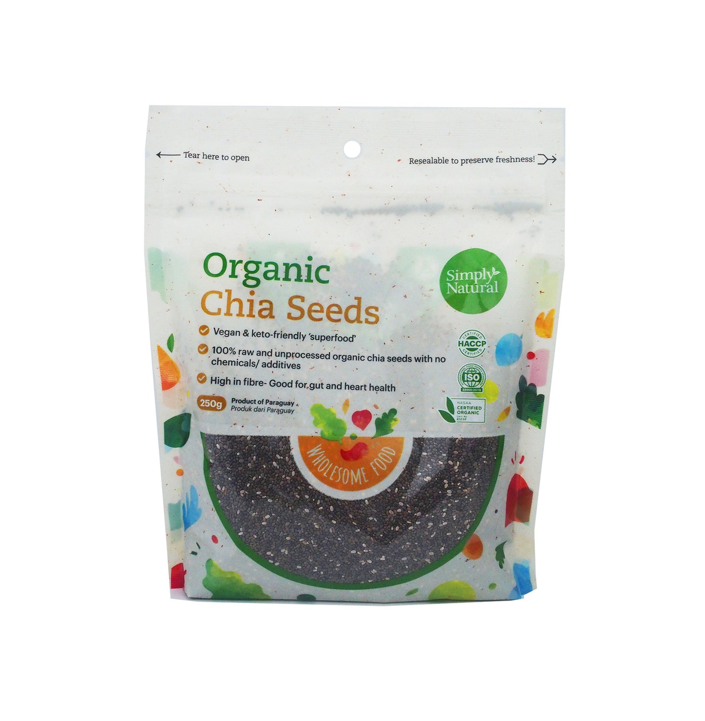 Organic Chia Seed 250g