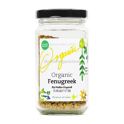 Organic Fenugreek Seed 120g