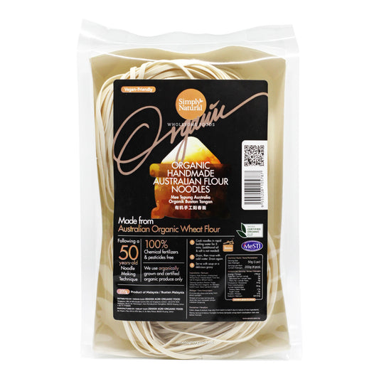 Organic Handmade Plain Noodle 200g