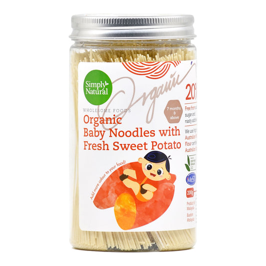 Organic Handmade Sweet Potato Baby Thin Noodle 200g