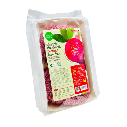 Organic Handmade Beetroot Mee Sua 200g