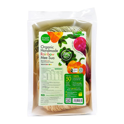 Organic Handmade Rainbow Mee Sua 200g