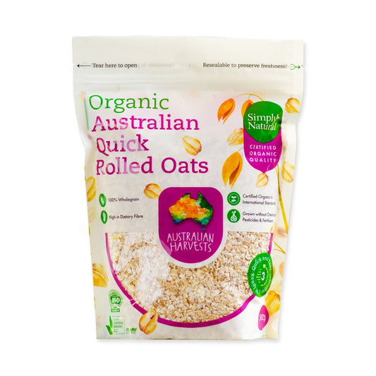 Organic Quick Rolled Oat Australia 500g