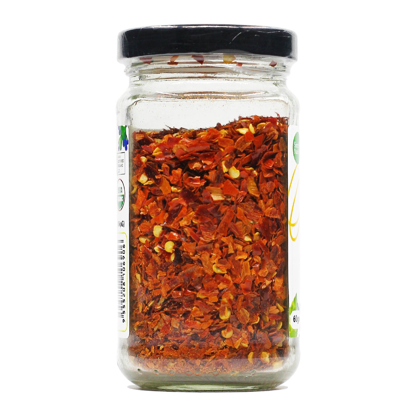 Organic Red Chilli Flakes 60g