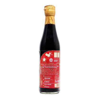 Organic Red Yeast Soy Sauce 340ml