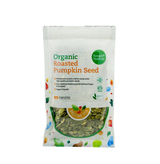 Organic Roasted Pumpkin Seed 80g