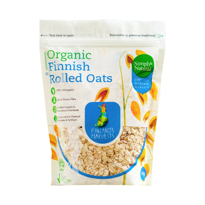 Organic Rolled Oat Finland 500g