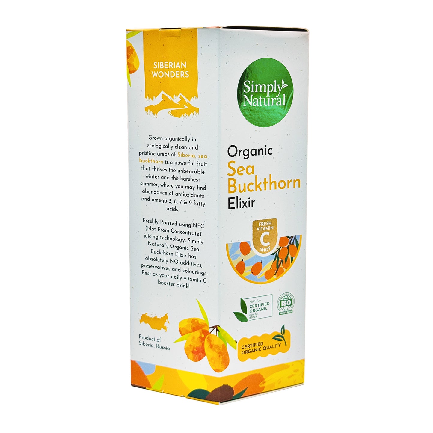 Organic Sea Buckthorn Elixir (Sachet) 490ml