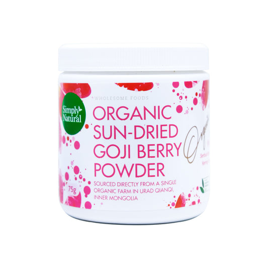 Organic Sun Dried GojiBerry Powder 75g